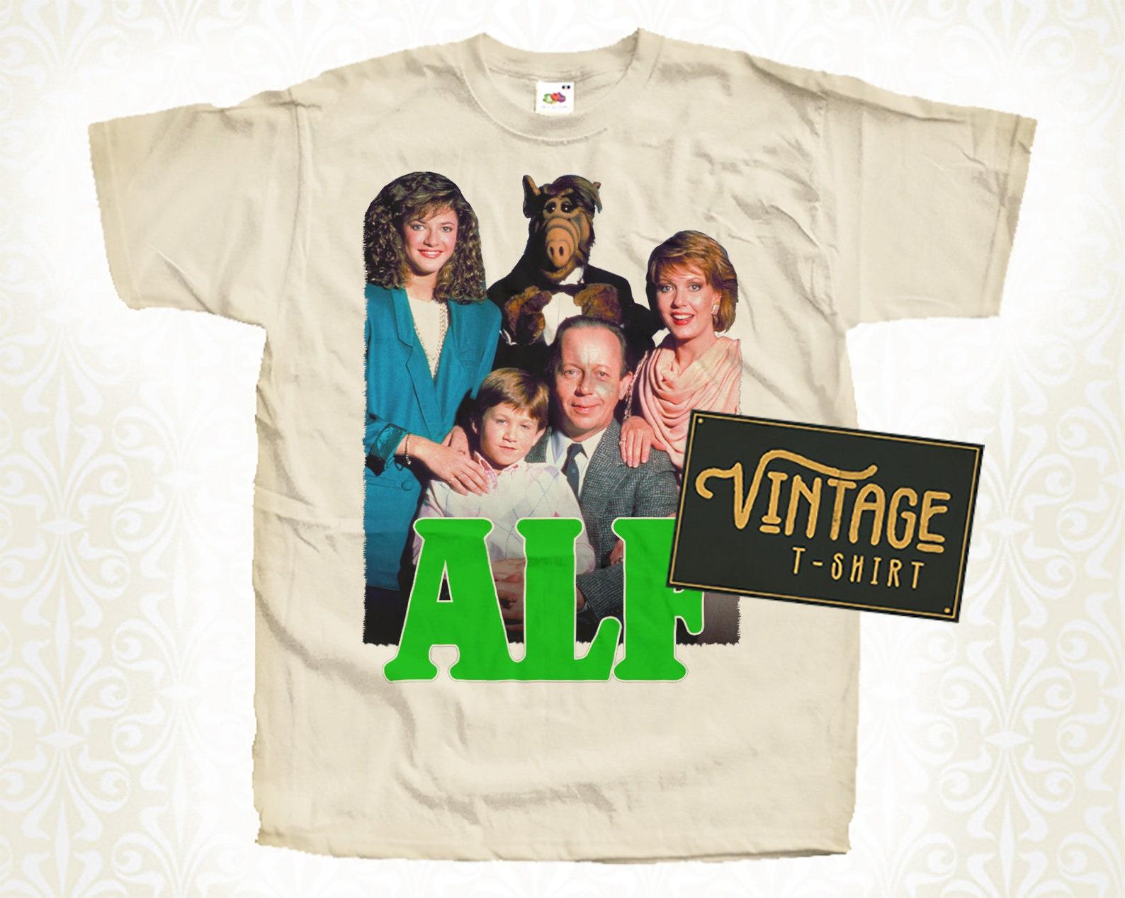 Alf V6 T-Shirt Vintage Natural color Men s T-Shirt DTG Digital Print SIZES S M L XL 2XL 3XL 4XL 5XL 3XL