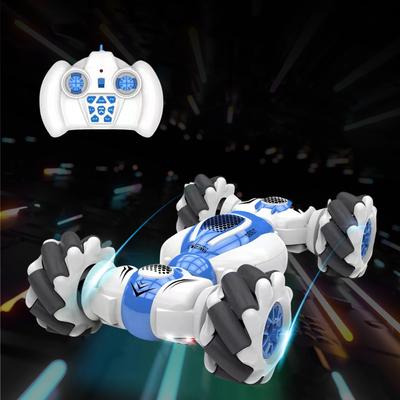 2.4G 4WD Car Toy Mini RC Stunt Car Gesture Sensor Electric Rotation Twist Stunt Drift Vehicle Toy Gift for Kids