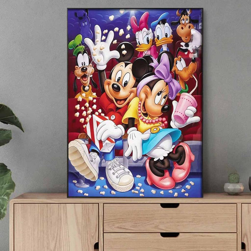 Full Round Diamond Painting A Happy Family Gathering Art Rhinestone Picture Mosaic DIY 5D Cross Stitch Embroidery Home Decoration