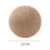 Elephant Shaped Cat Scratcher Solid Wood Stable Triangular Sisal Ball  Toy for Home Pet Cats