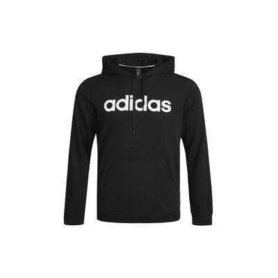 adidas Neo Letter Print Logo Pullover Hoodie Men Hoodie Black GP4875