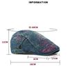 HT4699 Berets for Men Women New Beret Cap Spring Summer Denim Hat Adjustable Ivy Flat Cap Male Female Artist Painter Beret Hat