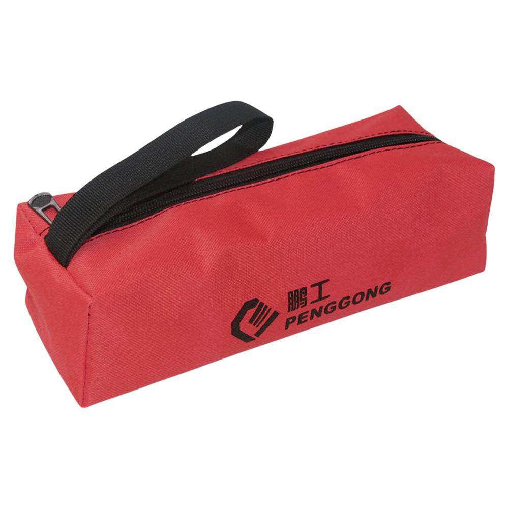 Oxford Tool Storage Bag Lightweight Portable Tools Pouch with Handle Zip Pocket Organizer Bag for Spanner Pliers