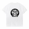 Unisexeki Neko Print Unisex T Shirt ShortSleeved Personalize Summer Female TShirts Graphic Tees Japanese Lucky Cat Kawaii Tshirts