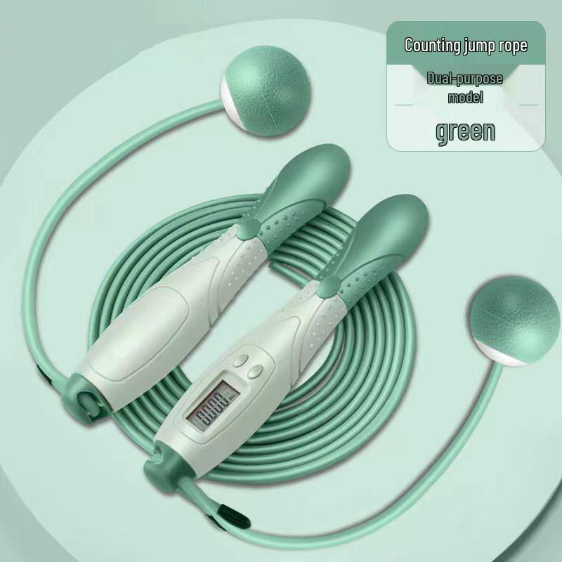 Children's Smart Counting Cordless Skipping Rope with Gravity Ball for Ages 3-5