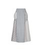 Colosins Mantis Pocket Long Skirt Sky