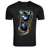Cosmic Hourglass Space Time Graphic T Shirt Galaxy Art Tee