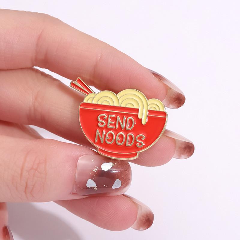 Trendy Cartoon Letter Brooches With Unique Geometric Designs Ideal For Lovers Fashion