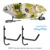 Wall Mount Kayak Paddle Storage Rack 90 degrees  Rotatable Kayak Hanger Folding Kayak Wall Mount Bracket