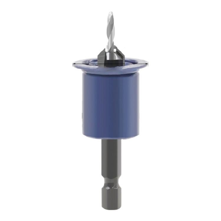 Countersink Drill Bits With Depth Stop Hex Shank Hole Opener Woodworking Carbon Steel Limit Drilling Tool Chamfering