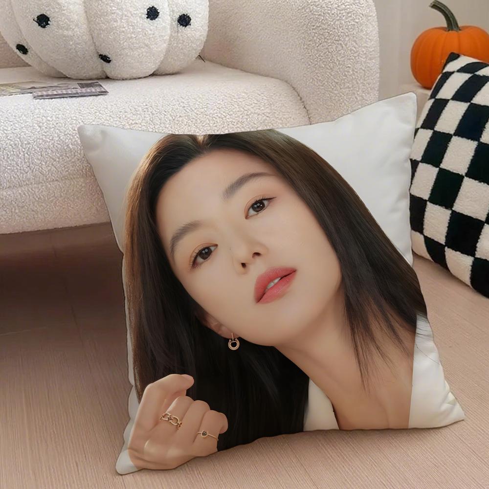 actor intelligent KKim Hyun Joo Cushion Cover Throw Pillow Cover Hidden Button Durable Polyester Chair Cushion