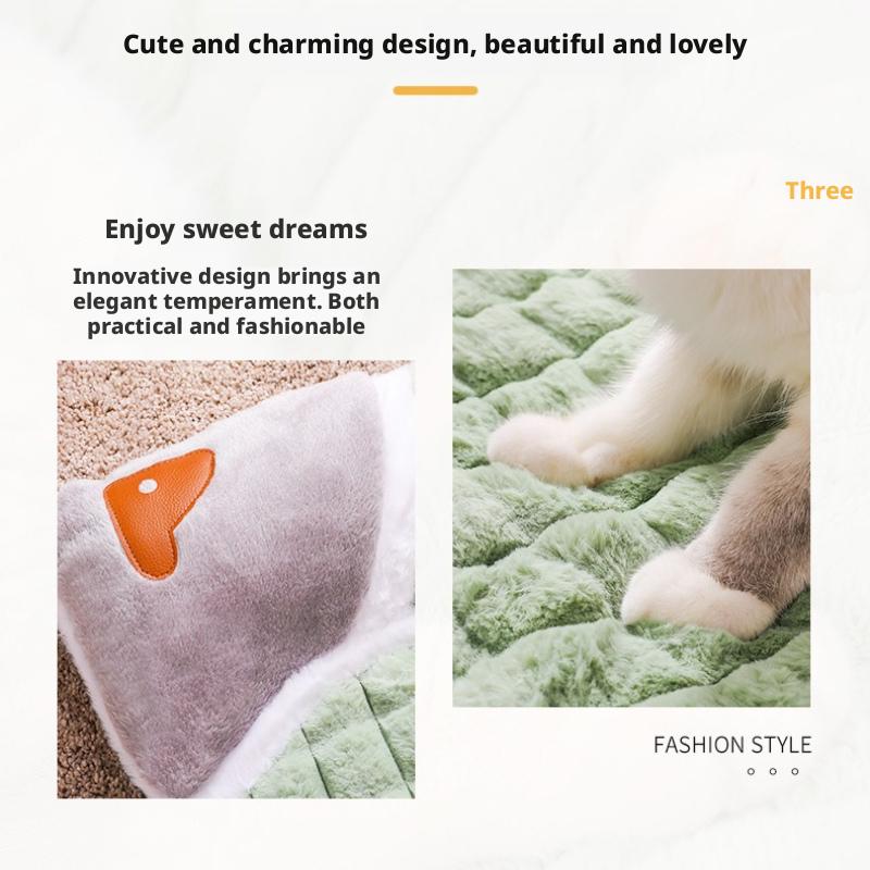 Pet Products Cat Dog Cushion Thickened Pet Nest Dog Sleeping Pad Pet Sofa Kennel Cat Nest Four Seasons