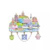 Nantong Langshan Haohe Architektur Landschaft Souvenir Magnet Aufkleber