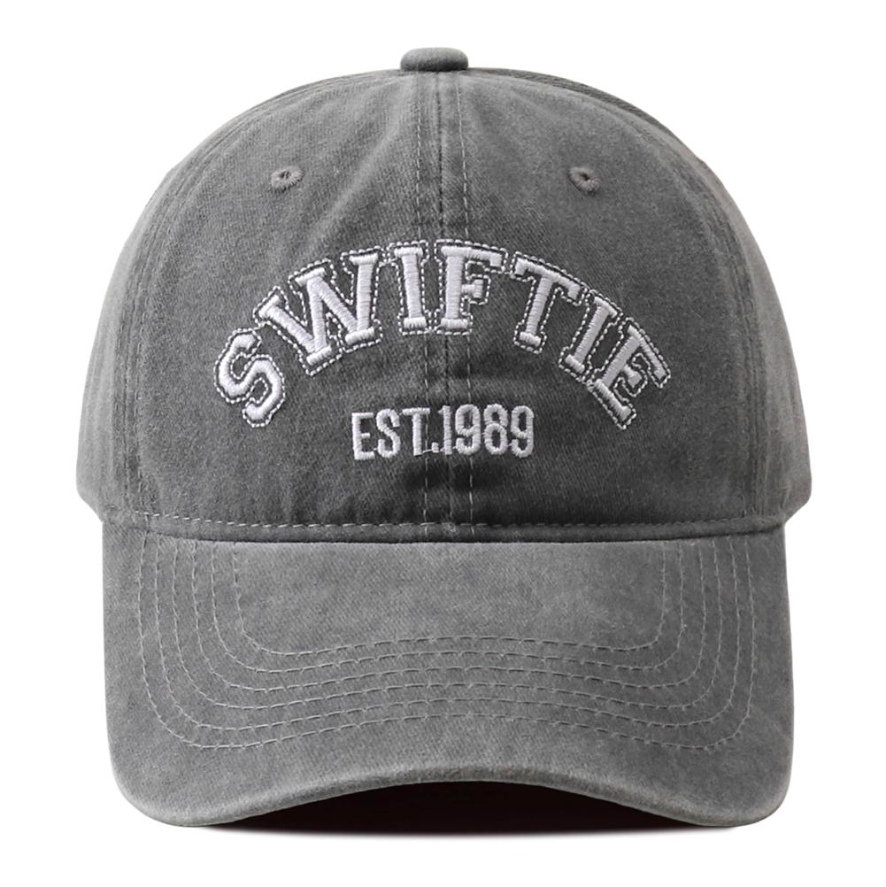 High Quality Swiftie 1989 Embroidery Baseball Caps For Men Women Adjustable Fashion Vintage Washed Taylor Fan Cotton Dad Hats