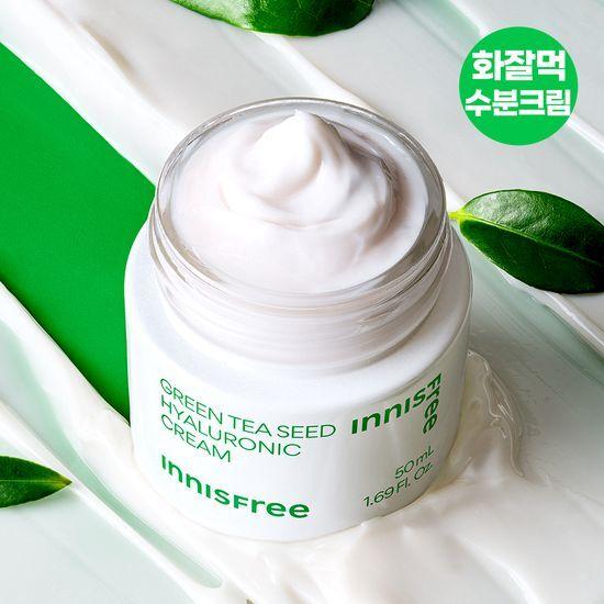 

Innisfree Green Tea Seed Hyaluronic Acid Cream 50ml