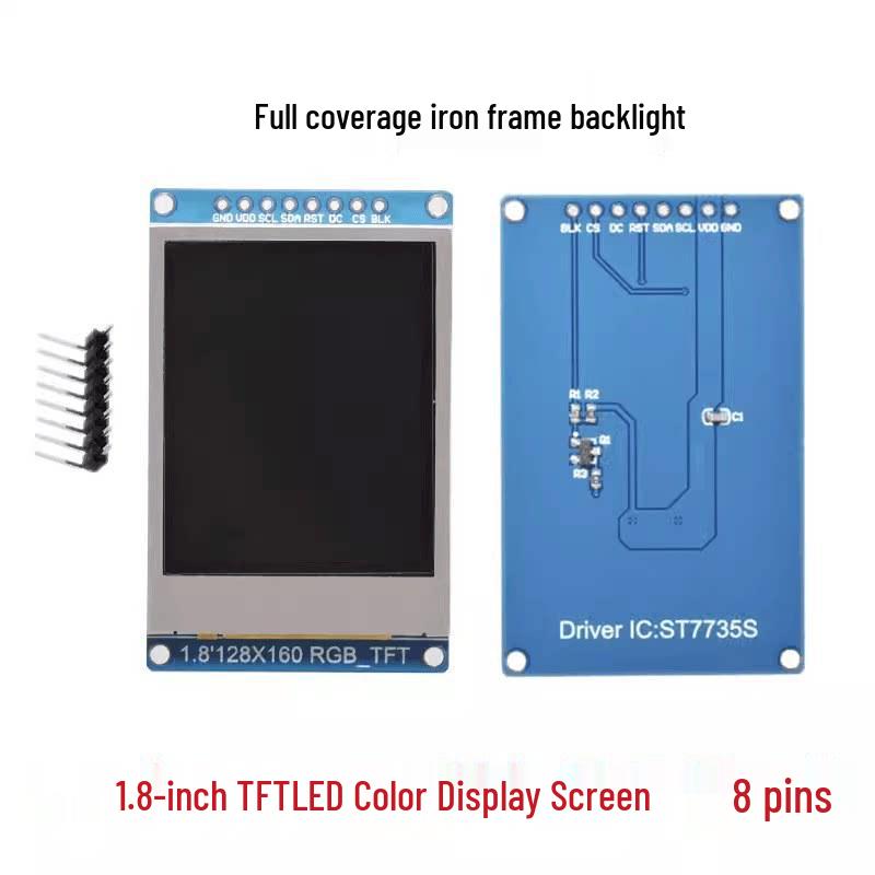1.8" TFT IPS HD LCD Module, 128x160 SPI Display