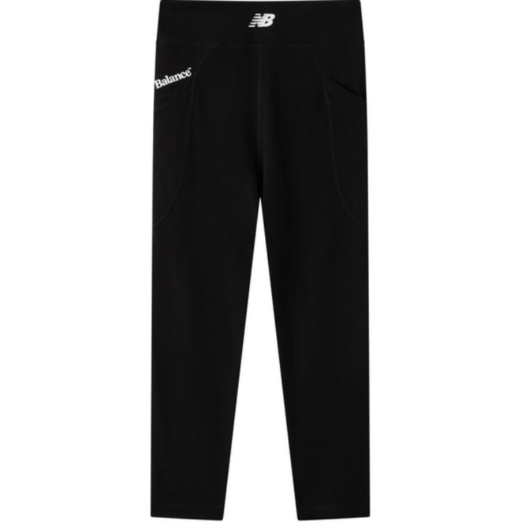 New Balance Leggings Children Aged 3 7 Years Old Black 7SF14082-BK 140