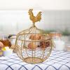 Metal Wire Egg Basket for Collecting Fresh Eggs Sturdy Versatile Egg Holder for Dining Table Kitchen Countertop Farmhouse