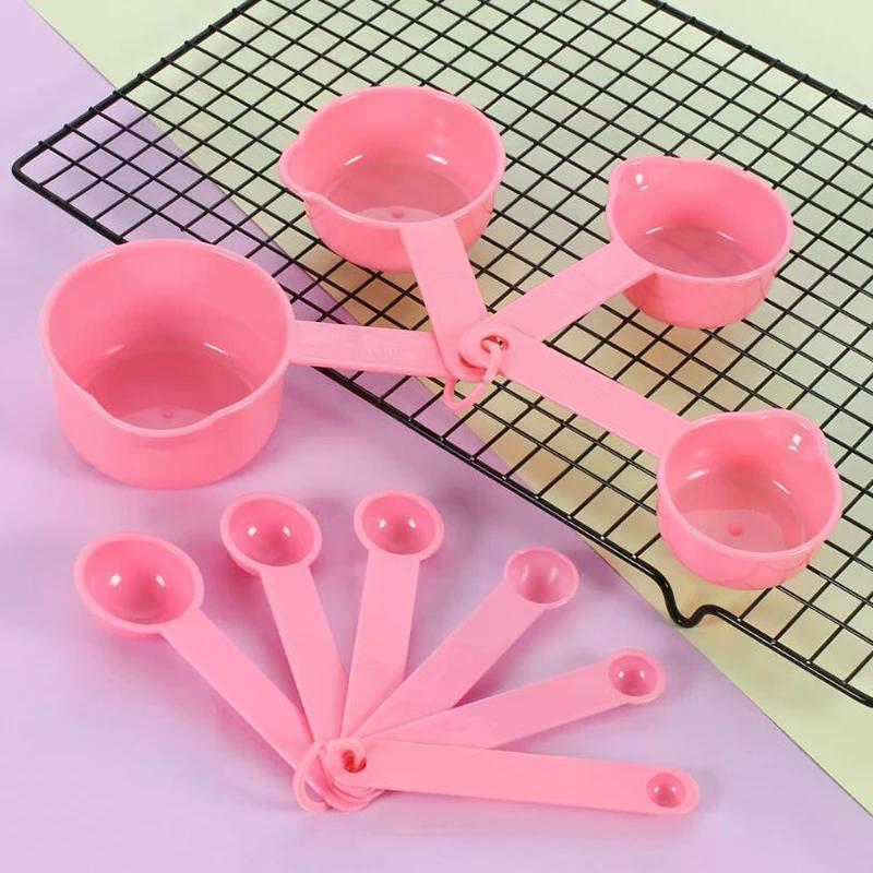 10 pz Strumenti di Misura Cucchiaio Misurino da Cucina Cucchiaino Paletta per Zucchero Torta Cottura Misurino per Farina Cucchiaio Misurino da Cucina