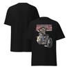 Rockabilly Hotrod Skull Rider Vintage Motorcycle T-Shirt Design, Custom Biker Apparel, Retro Chopper Shirt, Classic Hotrod Graphic Tee T-shirt