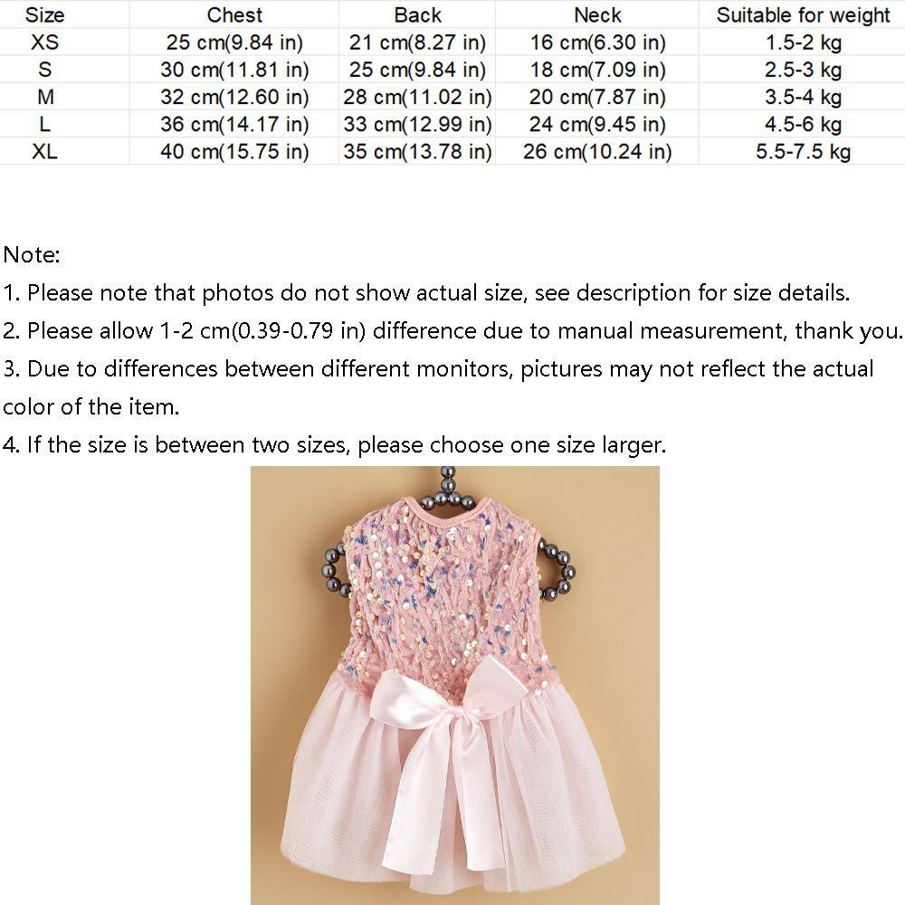 Sequin Pet Princess Dress Lace Bow Dog Tulle Skirt Pet Wedding Dresses  Party Wear