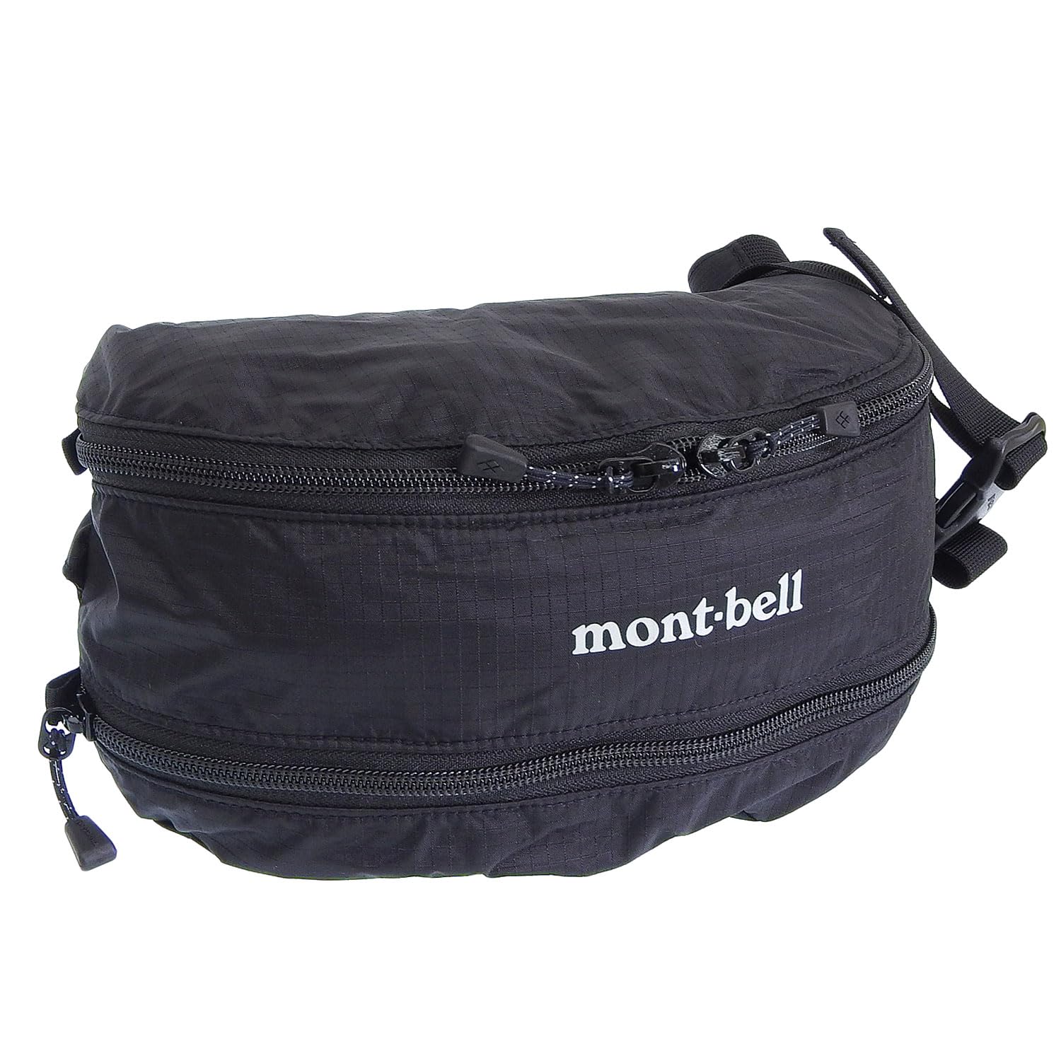 

Montbell Men s and Women s Nylon Pocketable Light Banana Pouch (1123984) (Black)