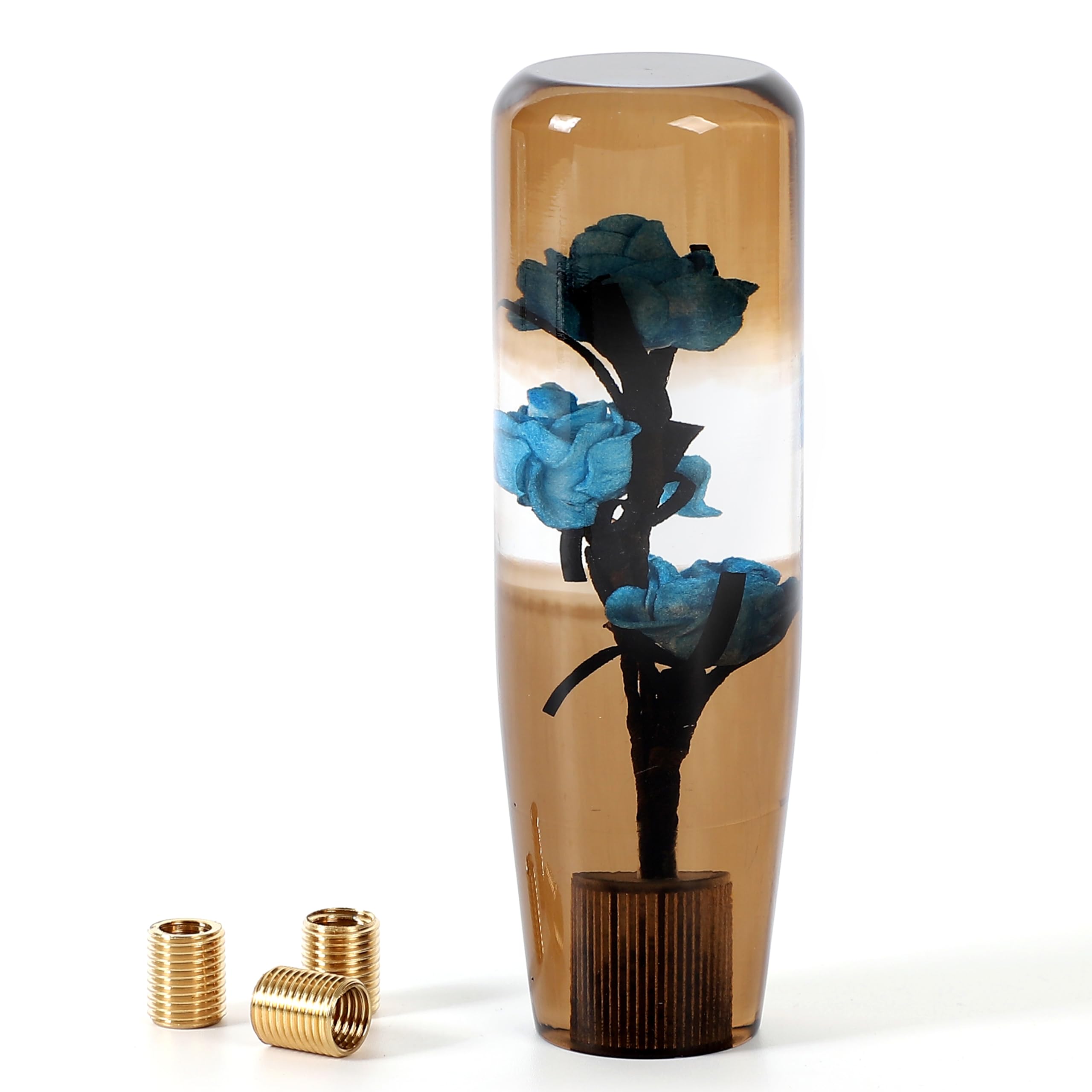 

Палитра жизни Подводный цветок Кристалл Сдвиг Японский для грузовиков Ручка, Длинная, Стиль, Расширенная, AT/MT (Градиентный голубой, 150 мм)