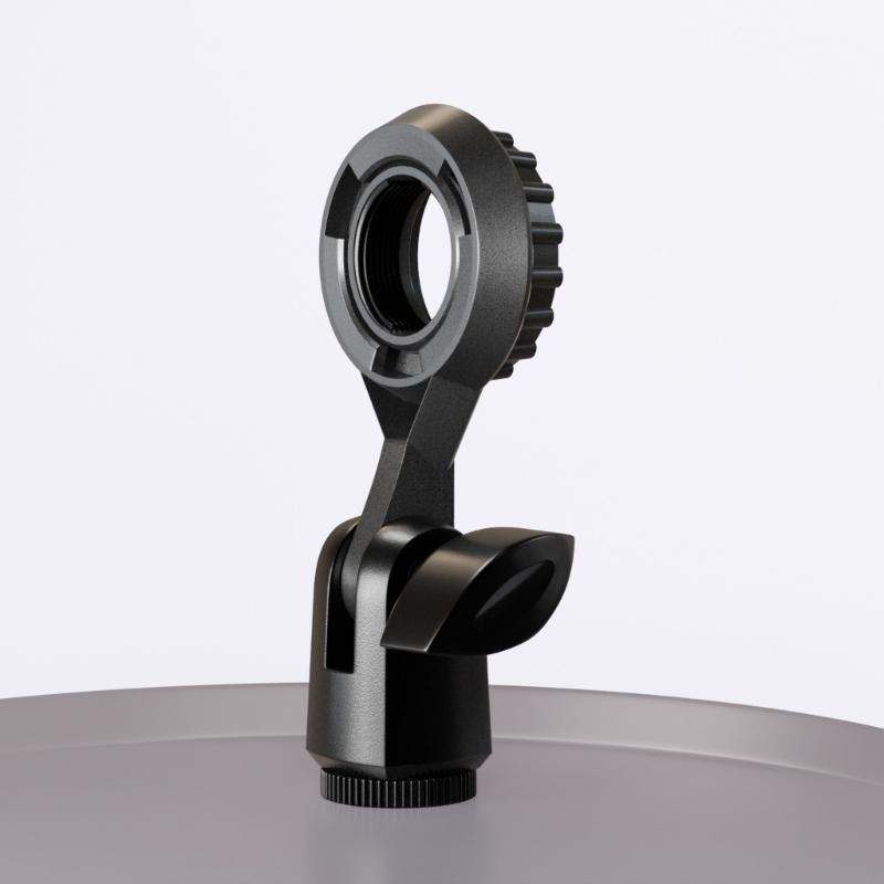 Metal Microphone Clip Microphone Shock Mount Bracket Holder Simple Stand Accessories Use Flexible Angle Adjustment