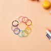 140Pcs Metal Binder Rings Small Book Rings for Index Cards Keychains Scrapbooking Home Office School Craft Organizer
