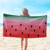 Asciugamano da Spiaggia Modello Anguria Asciugamano da Spiaggia Fantasia Protezione Solare e Antivento Adatto per Piscina Campeggio Coperta da Viaggio