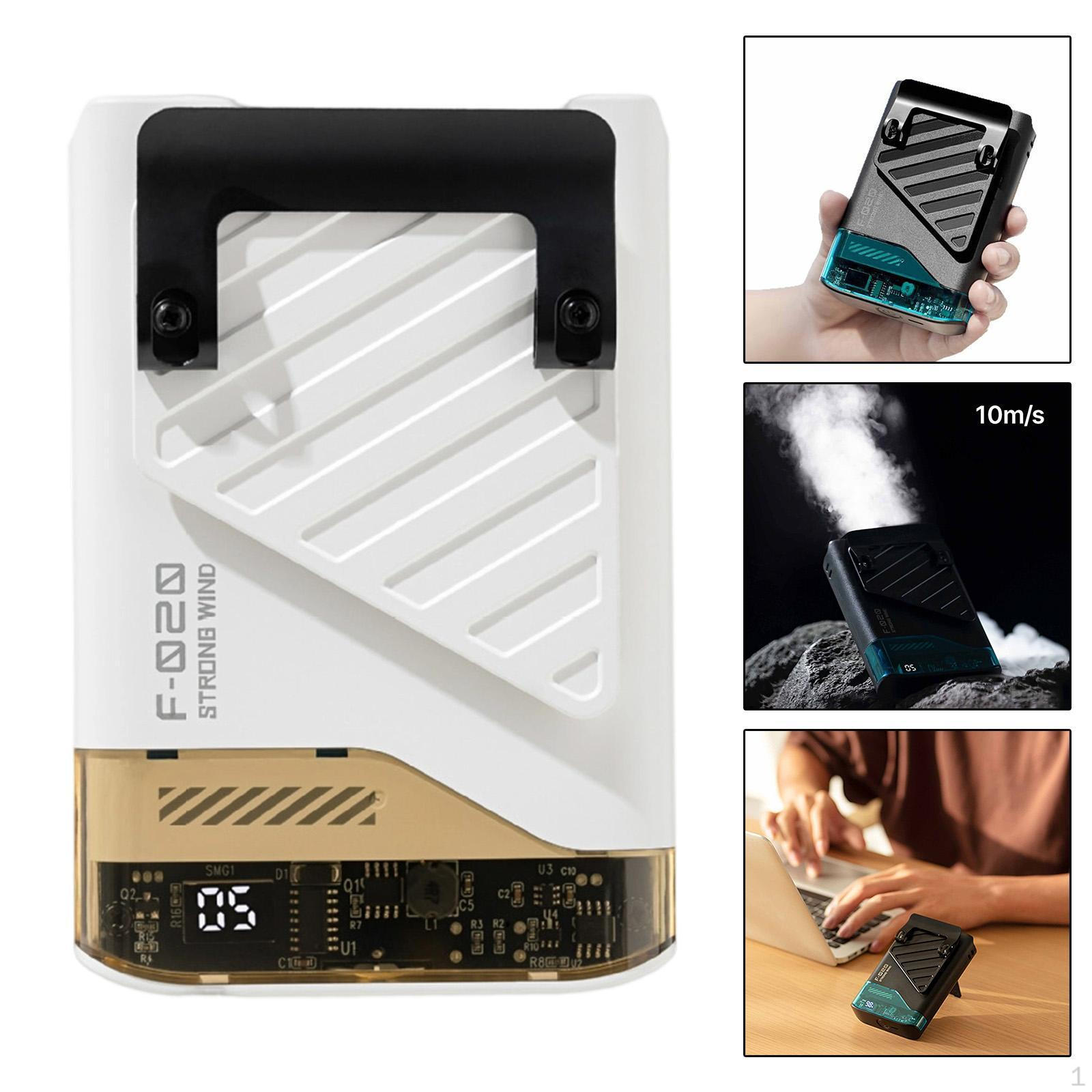 

Air Conditioning Fan, Designed for Backpacking And Outdoor Work білий