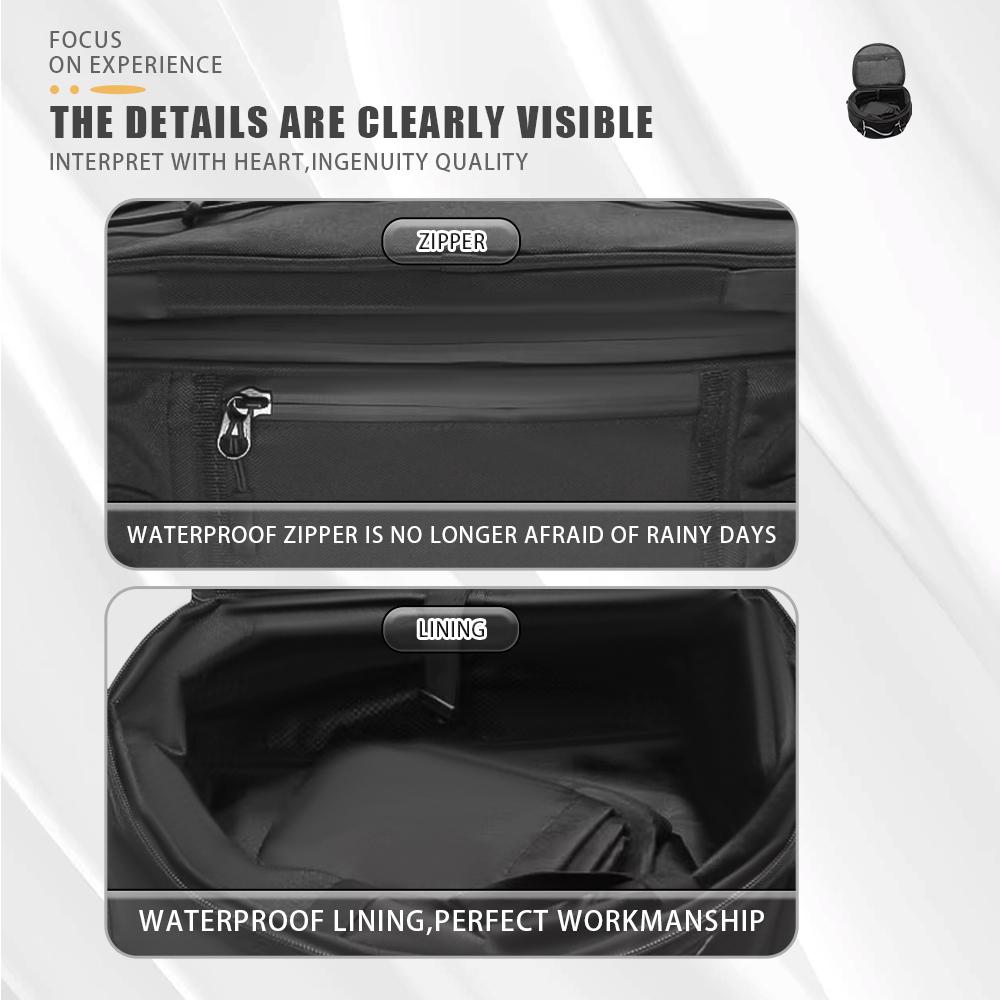 Universal Motorcycles Tail Rear Bags Luggage For BMW ADV R1200GS YAMAHA MT Honda Kawasaki Z900 Accessories Travel Storage Bag