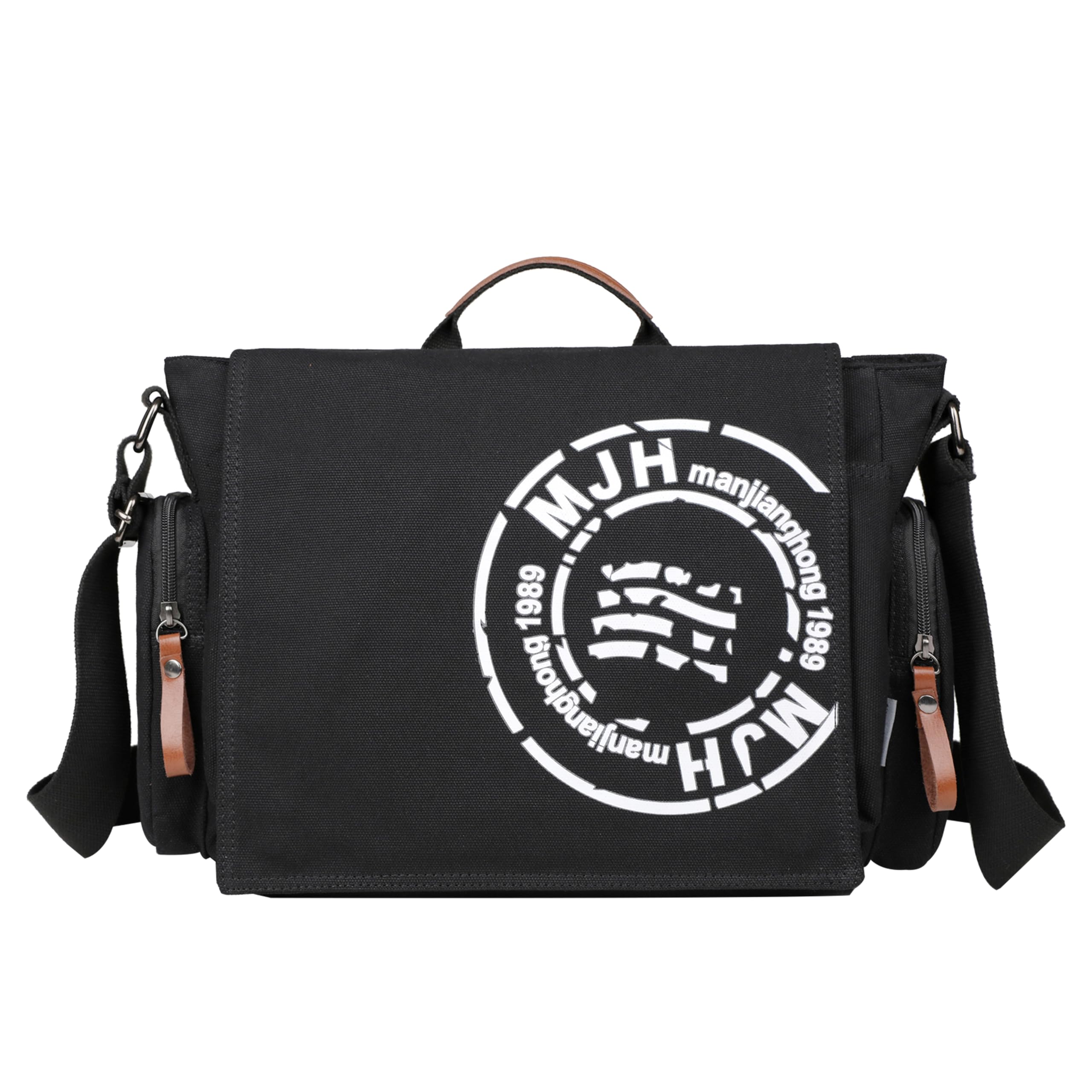 

Сумка через плече, месенджер, кросбоді, формат A4, велика, 6 кольорів [RAKEE], сумка, тоут, чоловіча сумка, полотно, сумка, водонепроникна, розмір, місткість, міцна, чорний