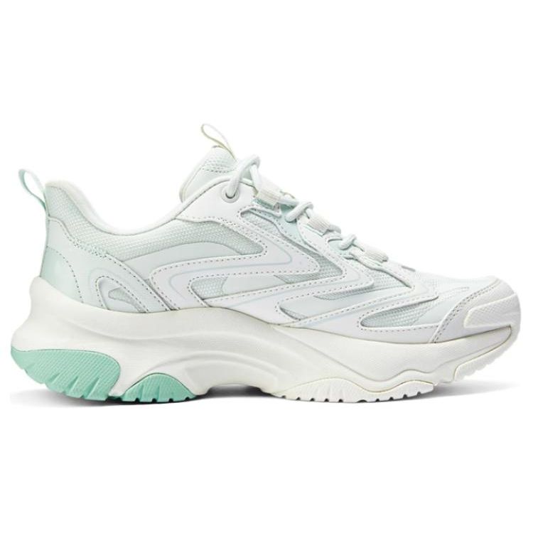 Skechers Scarpe Casual Moonhiker Donna Sneakers Bianco Verde 177592-WBL