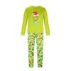 Parent-child Christmas Print Home Suit Long-sleeved Top And Pants