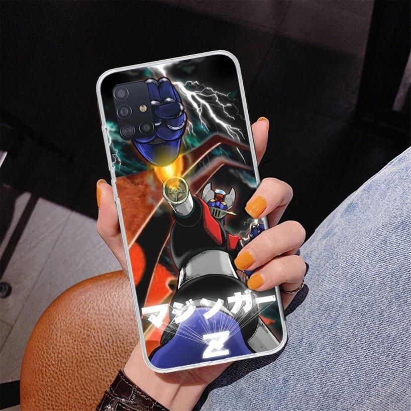 Manga Mazinger Z Anime Phone Case For Samsung Galaxy A52 A32 A22 A12 A51 A31 A50S A30S A20S A10S Note 20 Ultra 10 Plus S10 A72 A