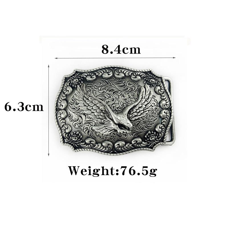 Vintage Punk Eagle Buckle for Casual Belt