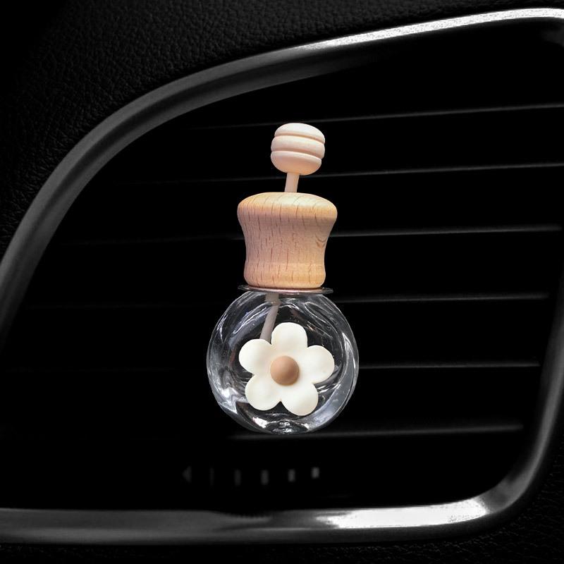 Cartoon Car Air Vent Perfume Bottle Ornament