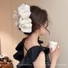 2024 Volume-Boosting Shark Clip: Fairy Bow Claw Hair Accessory