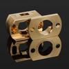 Oldham Coupling Ender 3 V2 Cr10 Cr10S Pro T8 Screw Coupler Z-Axis 8Mm Brass Lead Screw  Bed For 3D Printer Parts