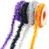 (3 Yards/pack) 15mm Halloween Bow DIY Decoration Color Bar Ghost House Scene Decoration Window Wall Party Holiday Dress Up