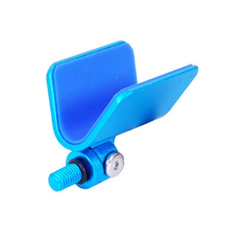 Fishing Pedestals Rod Bracket Head 8mm Thread Fishing Rod Support Stand Head Aluminum Rod Holder Head V-Shaped