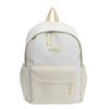 Schoolbag large capacity cute college style schoolbag female Japanese plaid girl small fresh junior high school student backpack