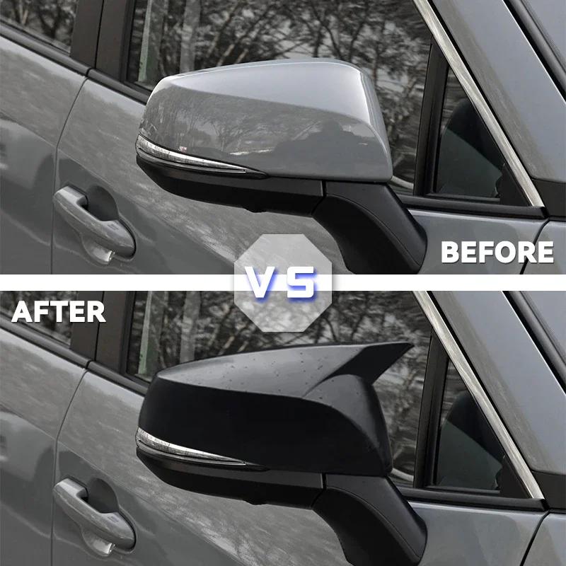 Accessories For Car Toyota RAV4 2014-2019 Rearview Mirror Cover Housing Lid Case