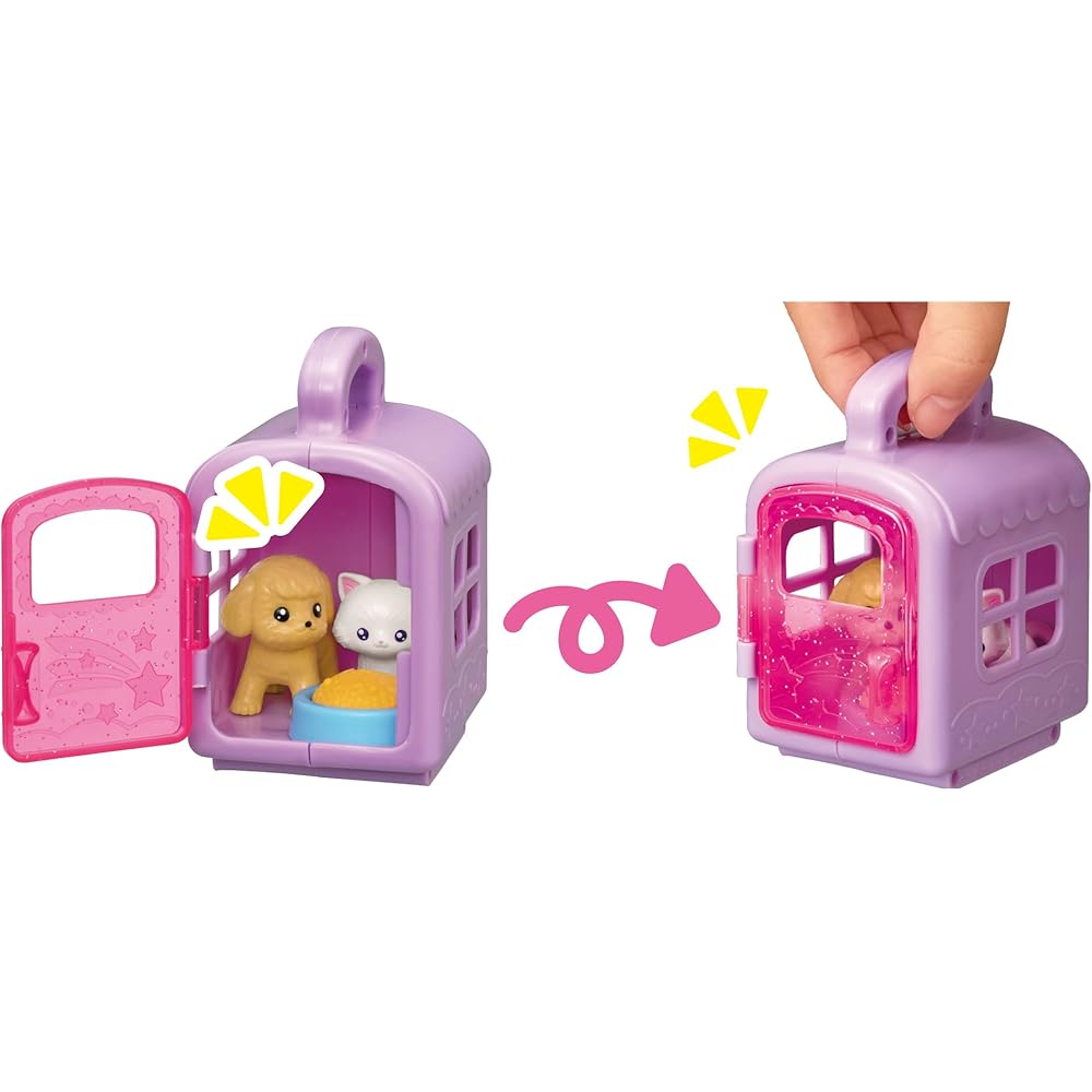 Pilot Pocket Mel-chan Pet Care Set for Ages 3 and Up Cute Accessories