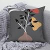 Pillowcase Home Decor Sofa Nordic Decorative  Abstract Geometric Plant Cushion