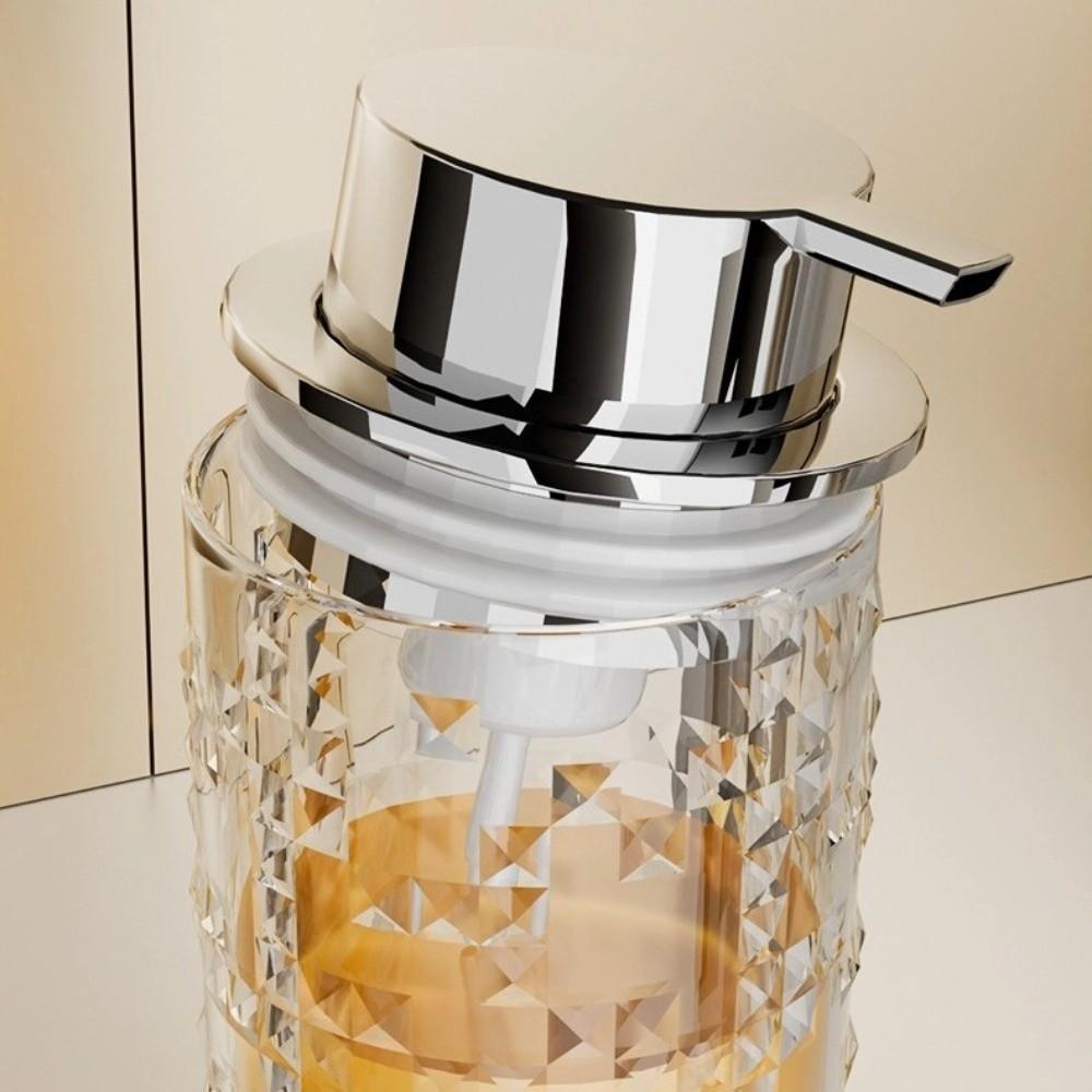 Refillable Soap Pump Jar Plastic Foaming Hand Soap Dispenser Practical Lotion Bottle