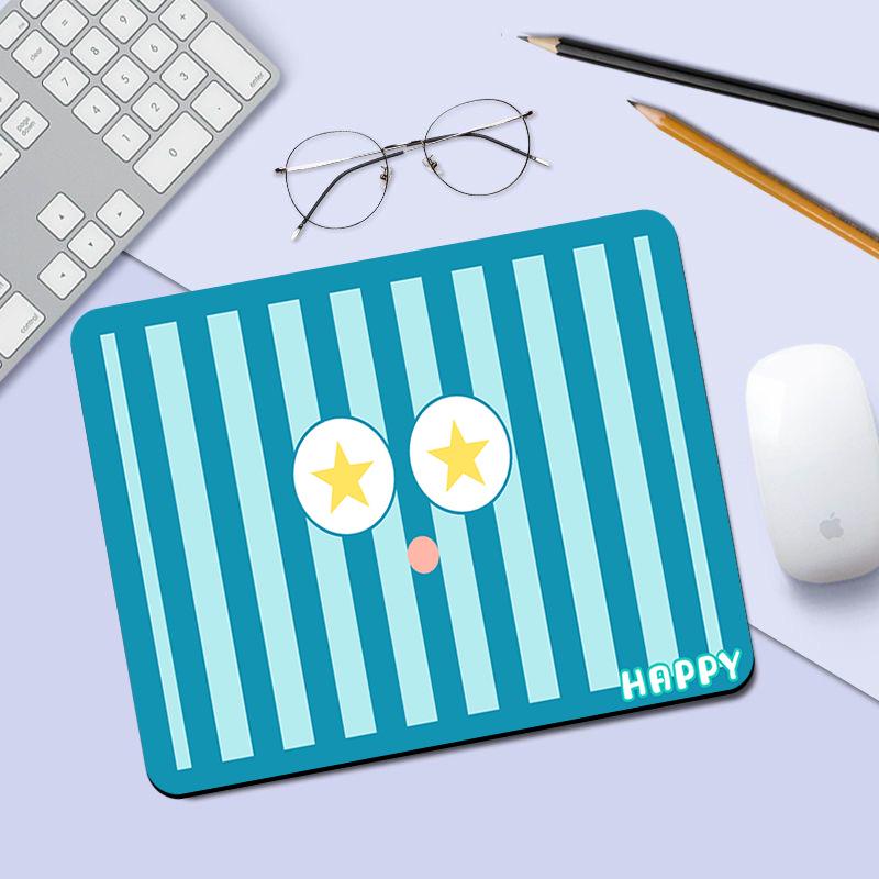 Emoji Mouse Pad: Compact Office & Esports Square for Laptop/Computer
