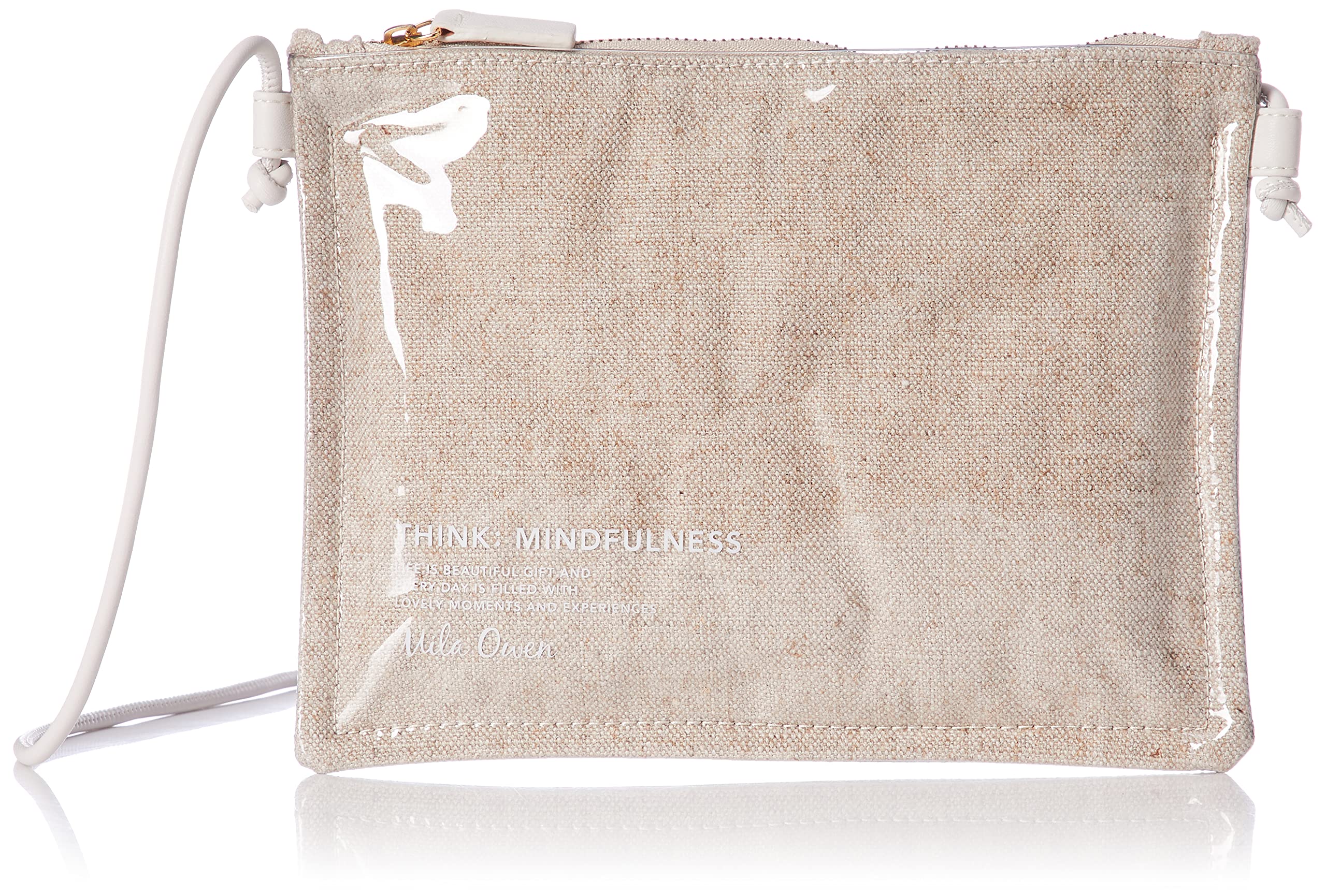 Канвасная сумка через плечо Mira Owen, Женская, Белая, Размер 09WGB214545