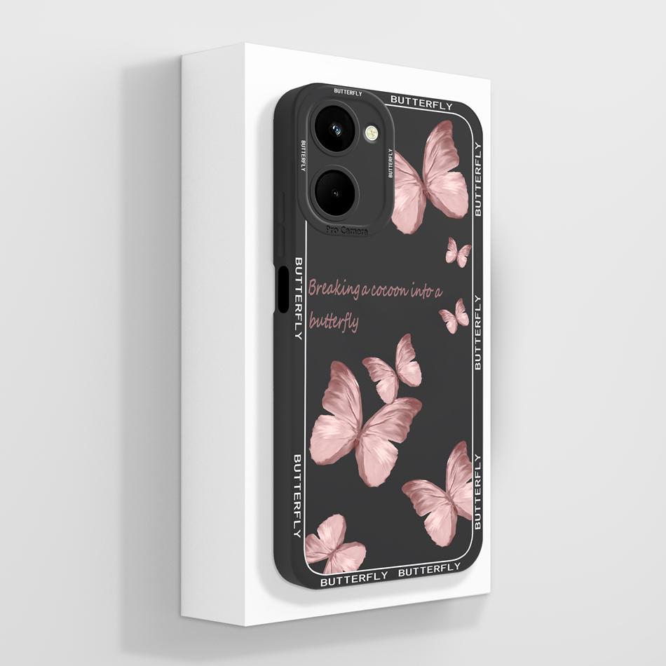 Etui Dla Realme 10 Pro Plus Funda Miękki Płynny Silikon Zaawansowany Tylny Pokrowiec Dla Realme10 4G 5G Wysokiej Jakości Ochrona Telefonu Coque